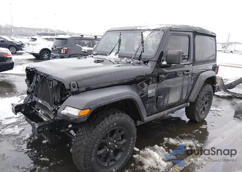2020 Jeep Wrangler Willys 4X4 z USA, uszkodzony, nr VIN 1C4GJXAN0LW236681
